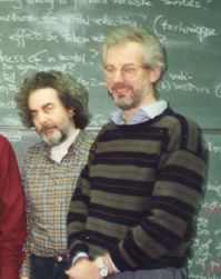 image: Douglas Altman and Patrick Royston 1995 at a meeting in Freiburg, Germany